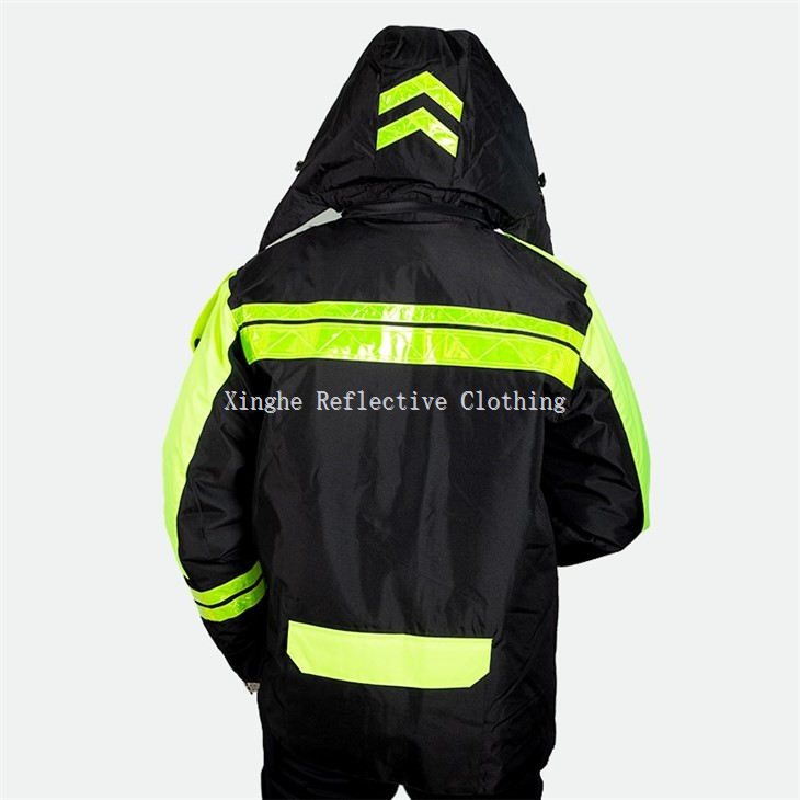 Reflective Bomber Winter Jacket