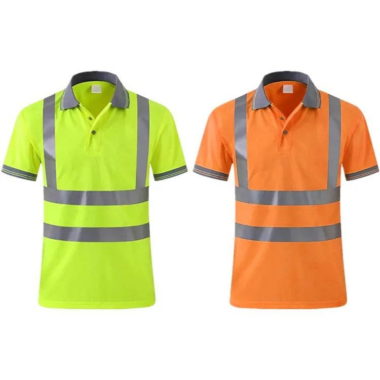 Reflektierendes Sicherheits-Poloshirt