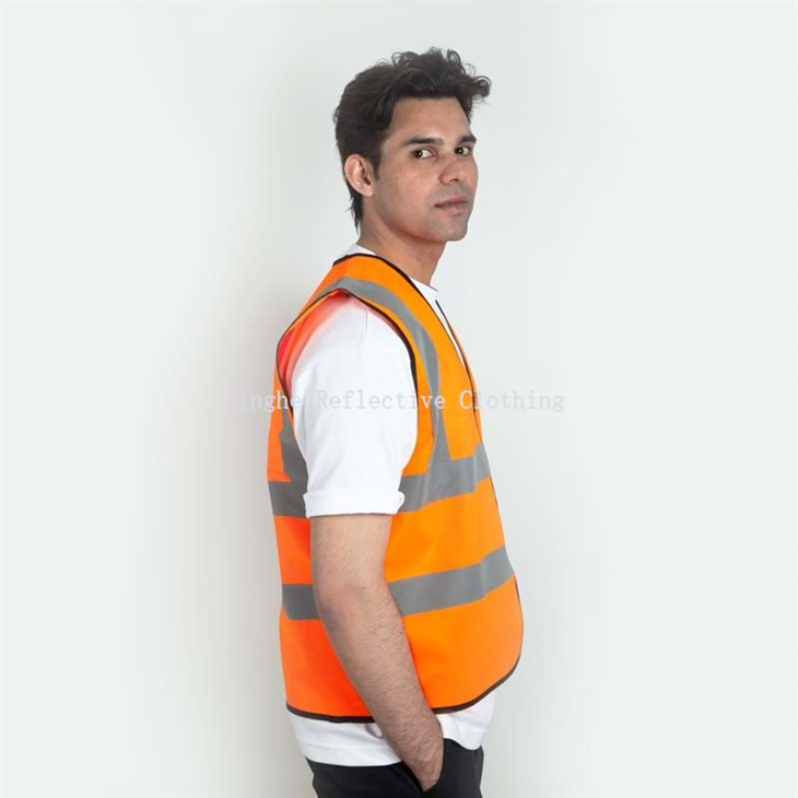 Safety Vest Yellow Orange