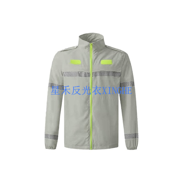 Bezpečnostní reflexní košile s ochranou proti slunci