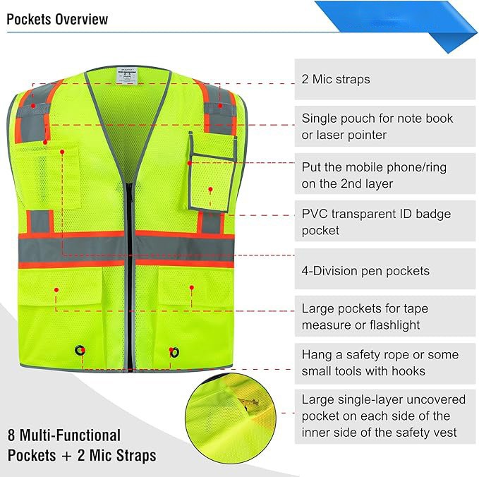 Safety Work Vest
